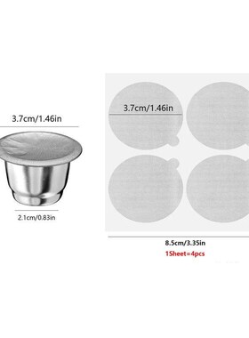 Reusable Stainless Steel Coffee Capsule For Nespresso Machin
