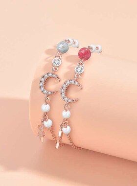 Star Moon Brlet Female Girlfriend Sister Chain Strawberry Cr
