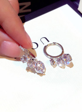 Korea New 2022 Exquisite Super Shine Earring Tassels Romanti