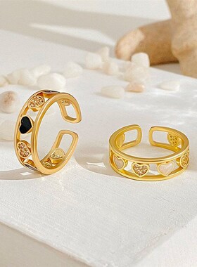 heartshaped ringdesign senseadjustableHeartshaped Ring with
