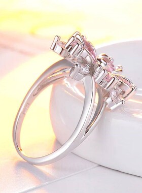 Elegant Fashion Sakura Princess Engagement Rings for Bride J