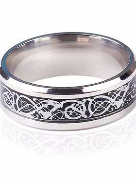 Couple ring couple ring accessories titanium steel dragon pa