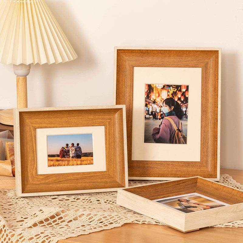 七寸相框摆台挂墙放全家福照片框横向多色照片架现代简约相框摆台,淘宝优惠券,粉丝福利购,淘宝优惠卷