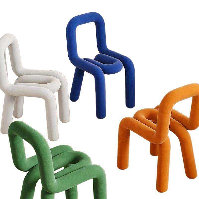 Bold Chair椅子创意网红化妆凳子个性休闲异形椅服装店设计师餐椅,淘宝优惠券,粉丝福利购,淘宝优惠卷