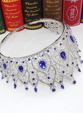 European Big Miss Universe Bridal Crowns Cubic Zircon Crysta
