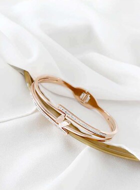 Diamond Butterfly Brlet Female Simple Fashion Ins Niche Desi