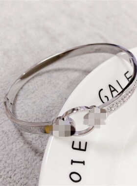 Sweet Fashion Full Diamond Zircon Titanium Steel Fade Rose G