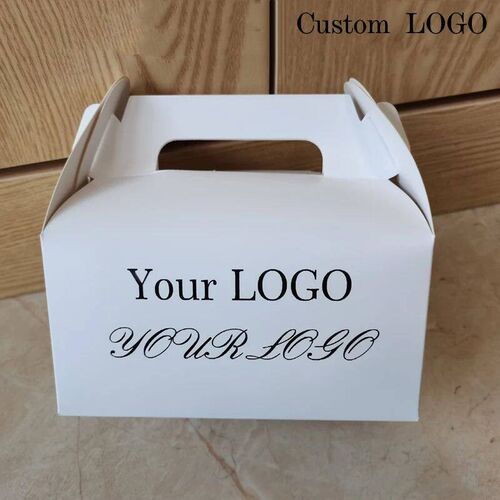 5/10/20pcs Kraft Paper Gift Box For Wedding Birthday Baptism - 图3