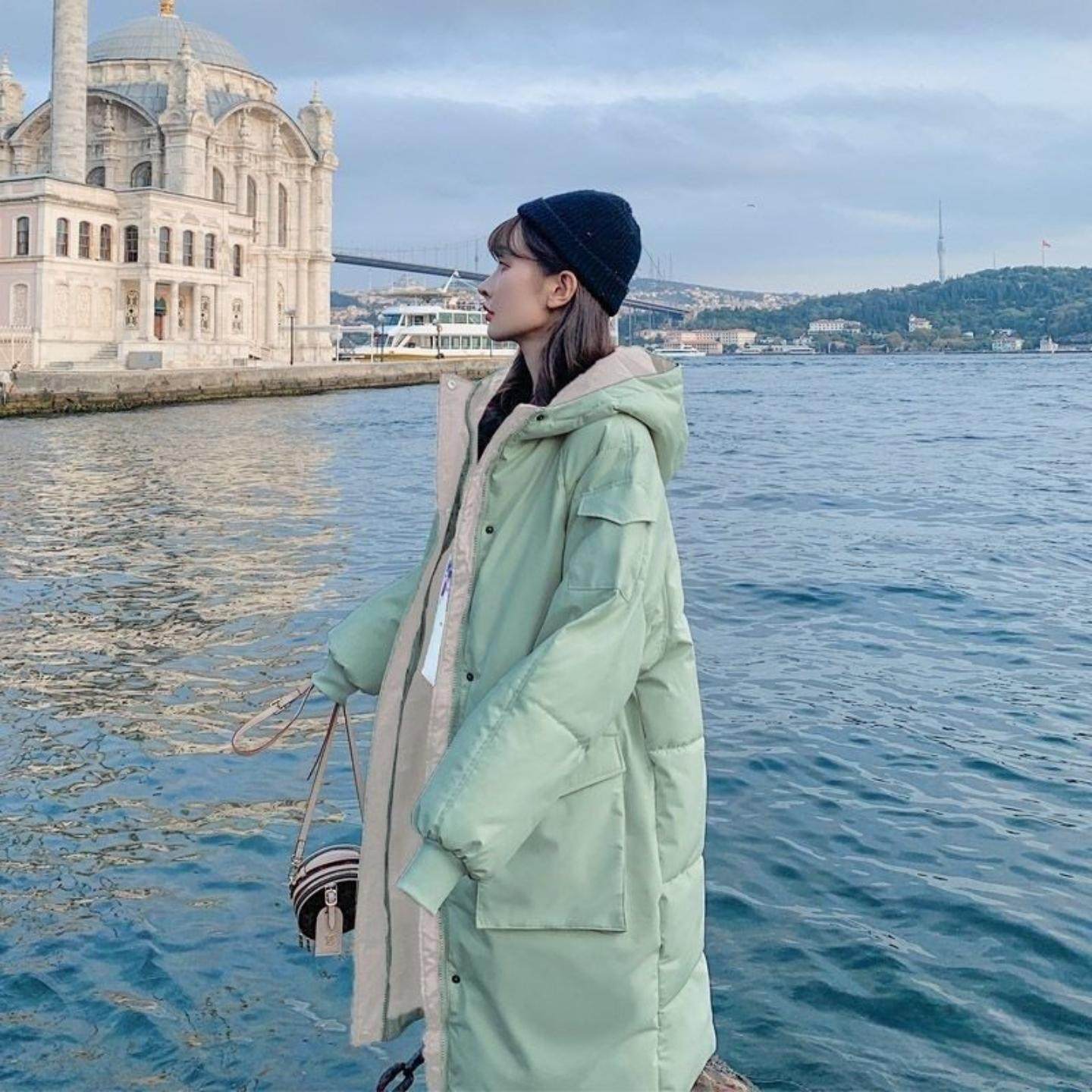 加厚面包服羽绒棉衣棉服女韩版宽松冬季外套中长款棉袄2025年新款,淘宝优惠券,粉丝福利购,淘宝优惠卷