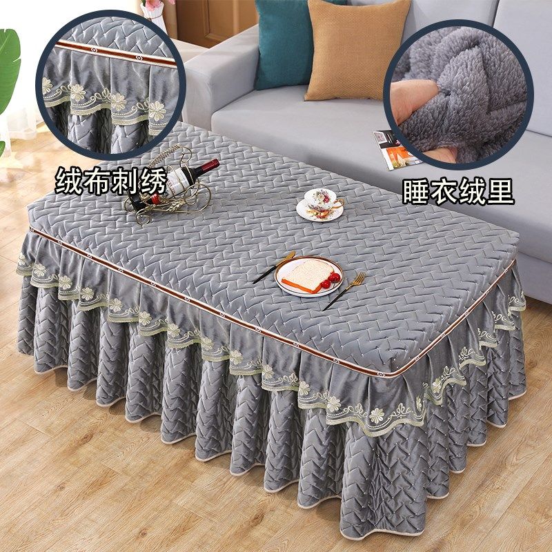 加厚睡衣绒里电炉罩保暖烤火桌子罩绒布盖子以及防油防水皮罩两款,淘宝优惠券,粉丝福利购,淘宝优惠卷