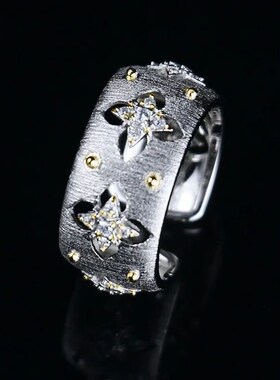 Foydjew Italian Handmade Wire Drawing  Royal Retro Style Jew