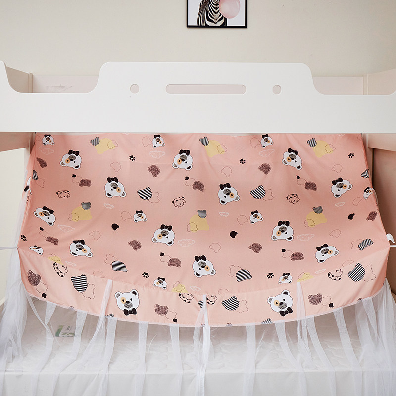 夜光拉头子母床蚊帐下铺专用家用2021年新款上下铺上下床梯形床,淘宝优惠券,粉丝福利购,淘宝优惠卷