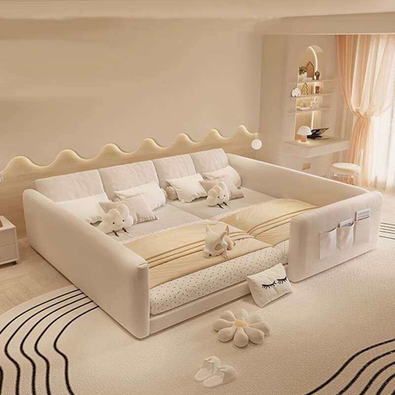 儿童床男女孩亲子床一家四口大床超大子母床三人床大象耳朵主,淘宝优惠券,粉丝福利购,淘宝优惠卷