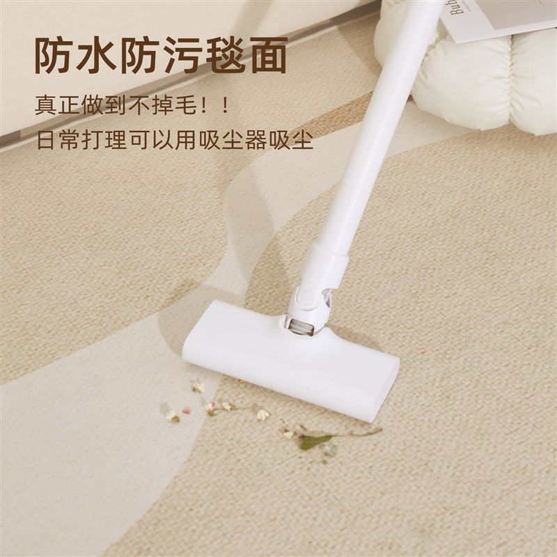 地毯客厅2024新款奶油风免洗可擦沙发地垫家用卧室防水大面积全铺,淘宝优惠券,粉丝福利购,淘宝优惠卷