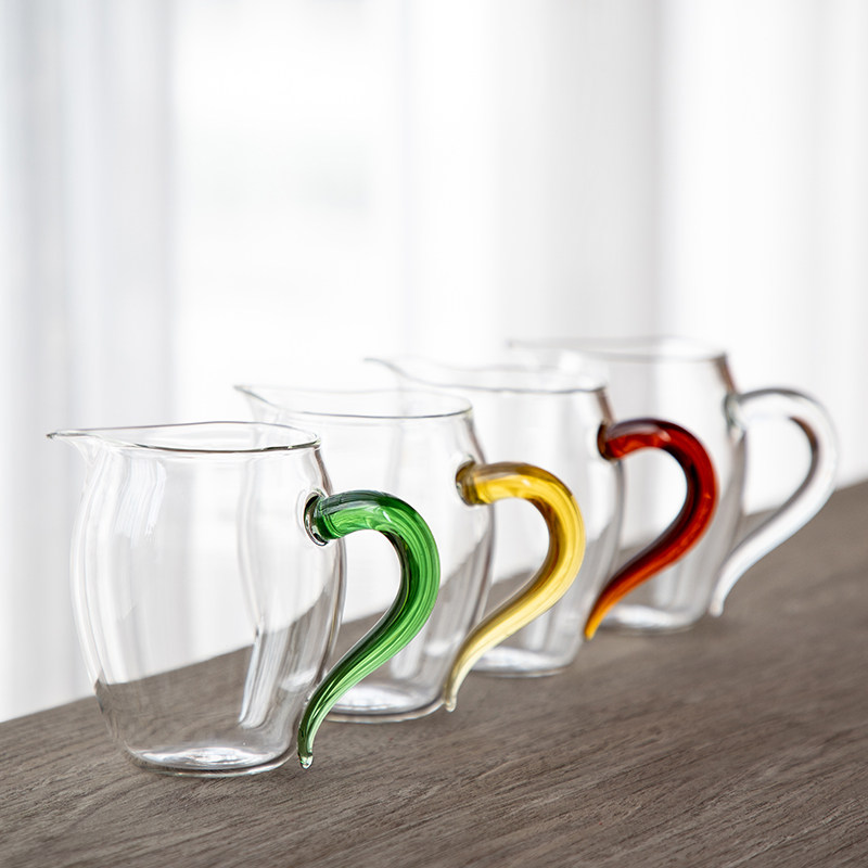 玻璃公道杯加厚耐热茶道分茶器倒茶杯锤纹茶海大号匀杯茶具公杯,淘宝优惠券,粉丝福利购,淘宝优惠卷