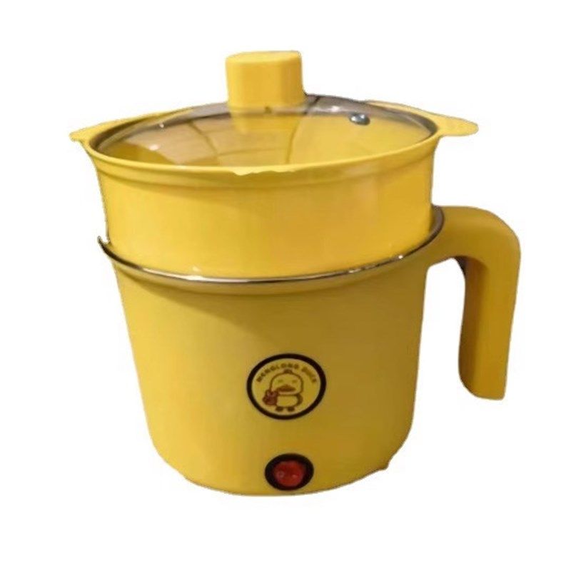 萌胧鸭电煮锅学生宿舍煮面锅家用多功能电蒸煮批量礼品活动送员工,淘宝优惠券,粉丝福利购,淘宝优惠卷