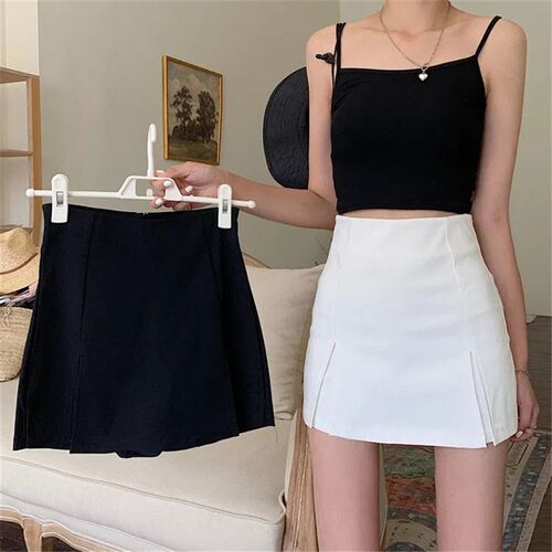 Sexy Split Shorts Skirt WomenS Office Ladies xl Suit Skirt - 图2