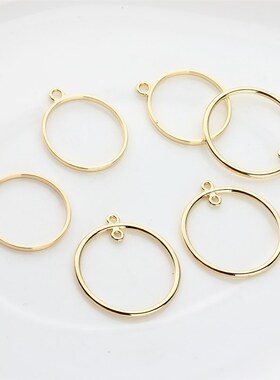 10pcs/lot  Zinc Alloy Round Circle Charms Bezel Metal Frame