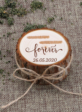 Custom Ring Box Personalized Wedding Valentines Engagement W