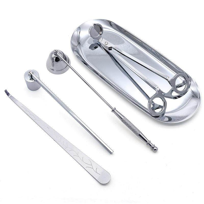 镀洛灭烛套装烛芯剪罩钩五件套件香薰灭烛器蜡烛工具摆件钩剪,淘宝优惠券,粉丝福利购,淘宝优惠卷