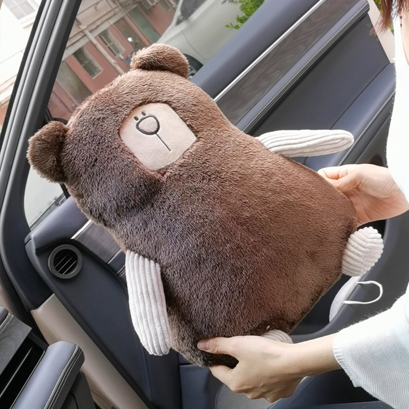 汽车靠背腰垫护腰靠垫女生睡觉娃娃车用儿童毛绒抱枕沙发客厅,淘宝优惠券,粉丝福利购,淘宝优惠卷