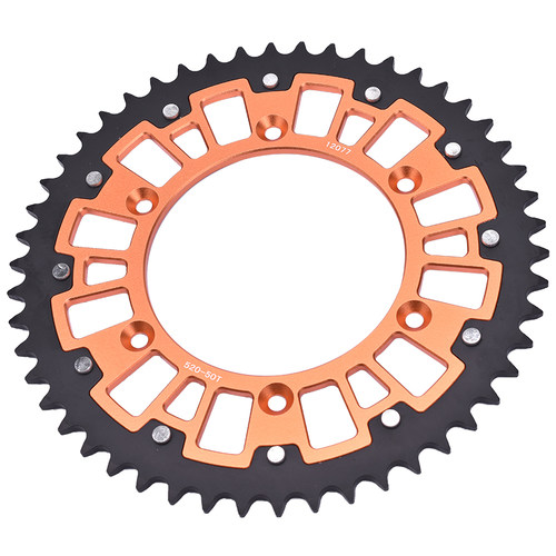 适用KTM125 150 250 300 450SXF 500 520EXC大小齿轮牙盘链条套链 - 图3