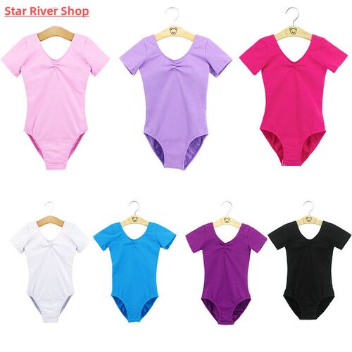 Girls Bodysuit Kids Leotard Gymnastics Dance Bodysuit Dance - 图1