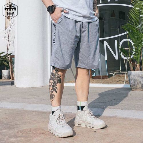 tendy Plus Size Mens Five-point Casual Pants Plus Size Plus - 图1