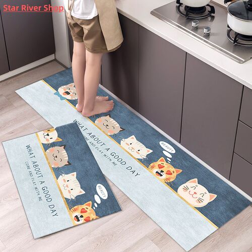 Modern Kitchen Mat Home Entrance Doormat Hallway Bedroom Liv - 图3