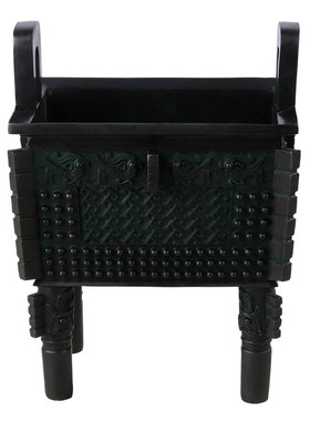 大仕缘 铜工艺品青铜鼎盛招财摆件仿古父戊方鼎开业乔迁礼品