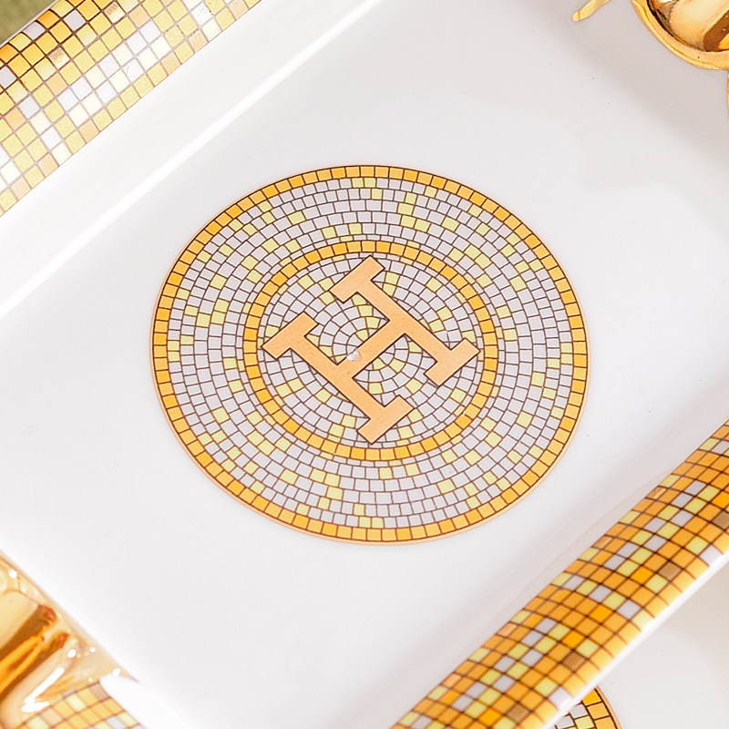 欧式陶瓷烟灰缸客厅茶几创意复古大号办公室KTV酒店雪茄爱马,淘宝优惠券,粉丝福利购,淘宝优惠卷