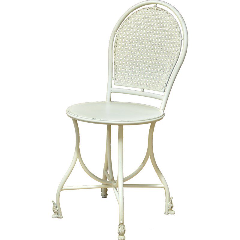 法式休闲奶油靠背单人椅花园阳台客厅小庭院咖啡厅展厅民宿婚纱店,淘宝优惠券,粉丝福利购,淘宝优惠卷