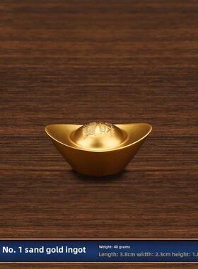 采购产品金条饰品，金锭，沙子，黄金，幸运宝，实心假金砖，金块