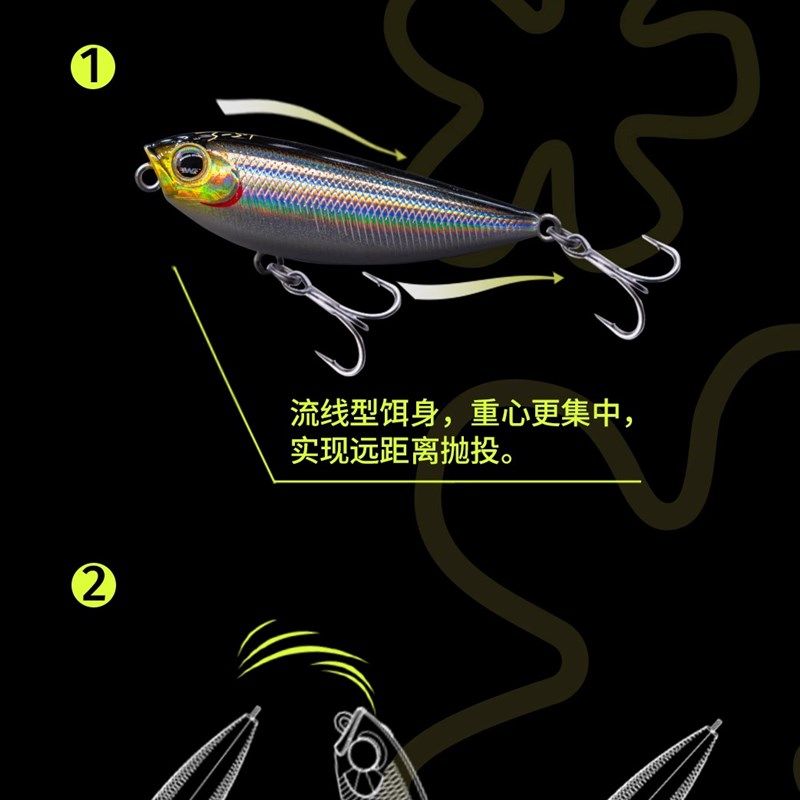 美夏幼饵-之子狗 昆虫饵微物饵假饵之子狗马口青稍白条浮水铅笔,淘宝优惠券,粉丝福利购,淘宝优惠卷