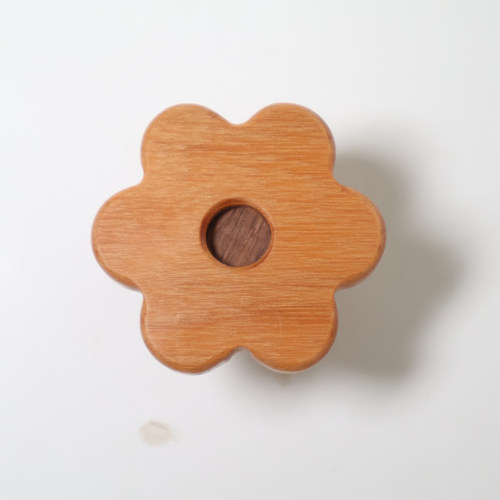 创意实木挂衣钩进门玄关墙壁挂衣架衣帽钩免打孔装饰挂钩柜门把手 - 图3