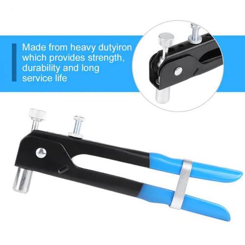 86pcs/Set Blind Rivet Gun Heavy Duty Nut Threaded Insert Han - 图2