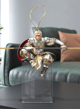 斗战胜佛摆件客厅玄关酒柜家居饰品办公室摆设孙悟空乔迁开业送礼