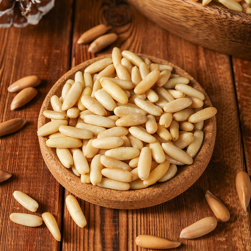 有禾象牙松籽仁60g原味巴西松子仁阿富汗手剥松子仁坚果果仁零食 - 图2