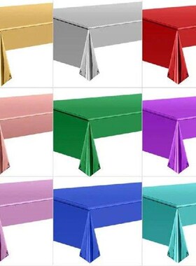 Waterproof Tablecloth Waterproof Easy To Clean Aluminum