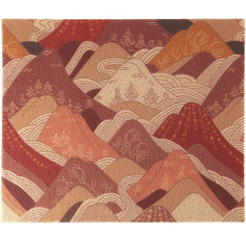 一拾一开门见山入户门门外地垫丝圈进门除尘垫门垫大门口耐脏地毯,淘宝优惠券,粉丝福利购,淘宝优惠卷