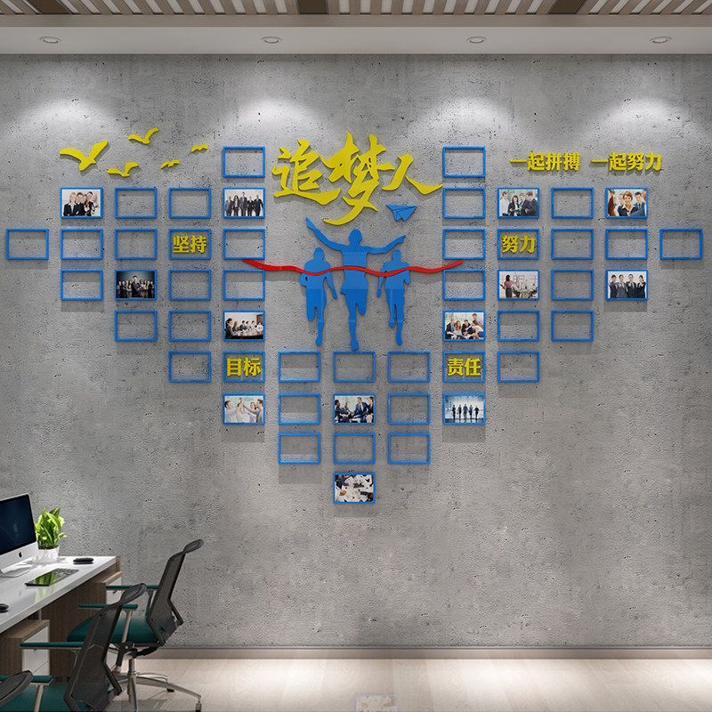 企业文化照片墙贴优秀员工风采荣誉展示墙办公室装饰团队形象公司,淘宝优惠券,粉丝福利购,淘宝优惠卷