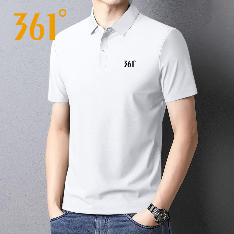 361度短袖T恤POLO衫男2026年新款男士冰丝速干衣361翻领运动上衣,淘宝优惠券,粉丝福利购,淘宝优惠卷