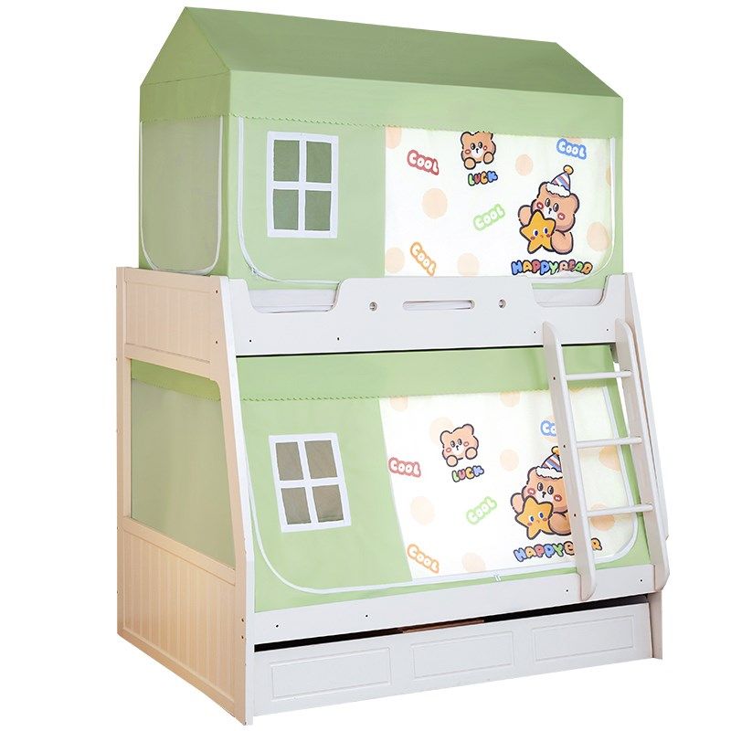 202新款子母床蚊帐儿童男孩蒙古包家用专层上下铺高低床帘帐篷,淘宝优惠券,粉丝福利购,淘宝优惠卷