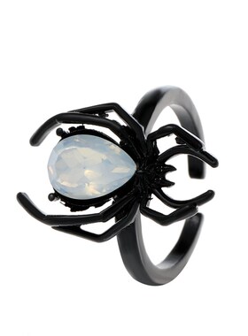 Gothic Punk Spider Rings For Women Men Vintage Insect Animal