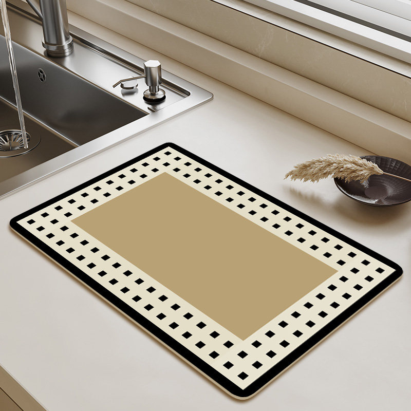 科技皮沥水垫台面吸水凉垫法式瓦斯炉餐具乾燥垫桌面隔热免洗杯垫,淘宝优惠券,粉丝福利购,淘宝优惠卷