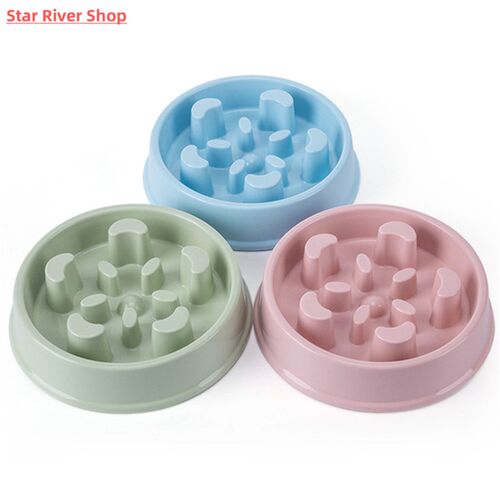 Pet Slow Eating Dog Bowl Slow Feeder Dog Food Bowl Hard Plas - 图1