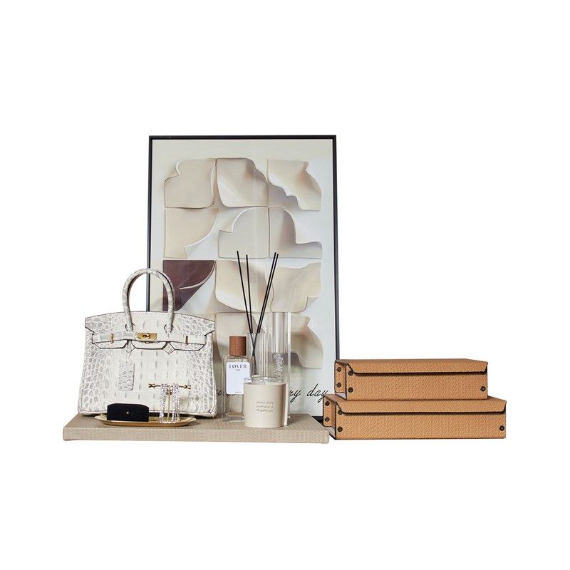 MOON慕空间样板房衣帽间女士梳妆台香水装饰画摆件装饰品摆设道具,淘宝优惠券,粉丝福利购,淘宝优惠卷