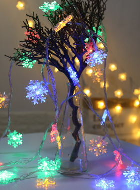 Snowflakes String Light LED lamp Christmas Tree Ornament