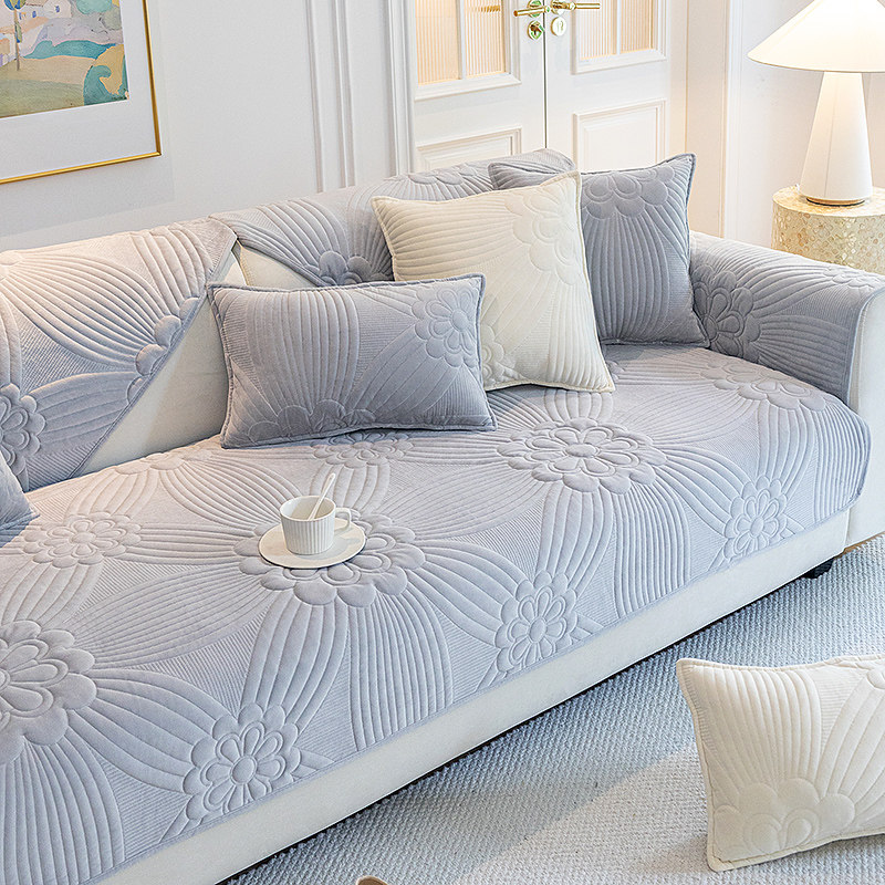 沙发垫四季通用加厚防滑坐垫冬季毛绒座垫子皮沙发罩盖巾,淘宝优惠券,粉丝福利购,淘宝优惠卷