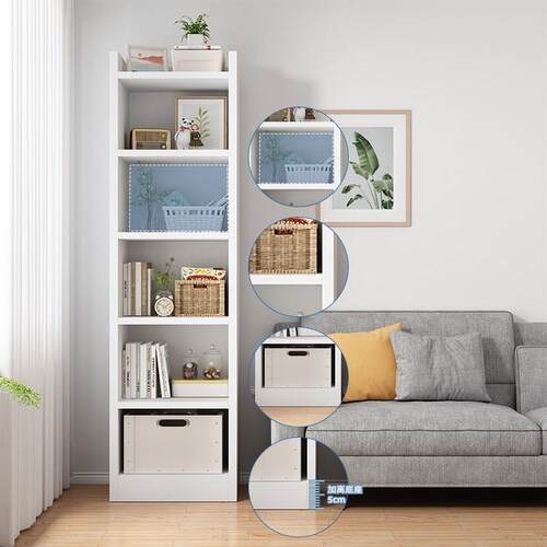 Bookshelf bedroom simple bookcase living room bookrack 书架 - 图2